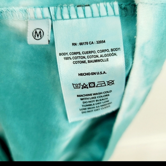 Anthropologie t:la tie dye short sleeve casual t-shirt dress - Picture 2 of 5